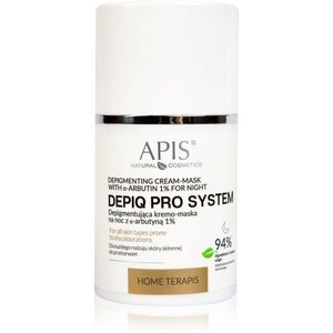 Apis Natural Cosmetics Home TerApis megújító éjszakai krémes arcmaszk a hiperpigmentációs bőrre 50 ml kép