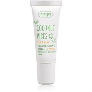 Ziaja Coconut Vibes ajakbalzsam regeneráló hatással 10 ml kép