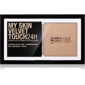 bellaoggi My Skin Velvet Touch 24H kompakt púderes alapozó SPF 20 árnyalat 15C Natural Beige 9 g kép