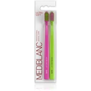 MEDIBLANC 5490 Ultra Soft fogkefék ultra gyenge Pink, Green 2 db kép