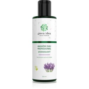 Green Idea Massage oil Lavender masszázsolaj 200 ml kép