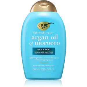 OGX Argan Oil Of Morocco Lightweight Shampoo sampon a hidratálásért és a fényért 385 ml kép