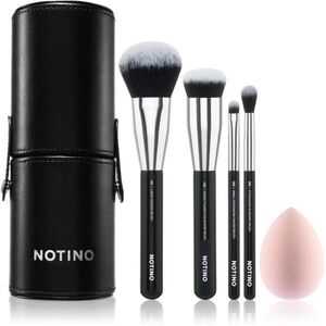 Notino Makeup Brushes Essential Professional Make-Up Brushes & Sponge Set smink egyet szett 5 db kép