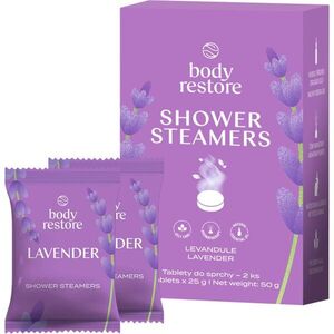 Body Restore Lavender Shower Steamers zuhanytabletták levendula illatú 2x25 g kép
