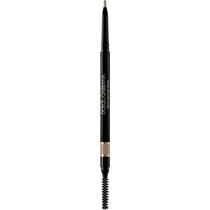 Dolce&Gabbana Classic Brow Restyler Pencil szemöldök ceruza kefével árnyalat 01 Honey Blonde - Neutral Ash Beige 0.09 g kép