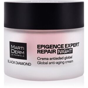 MartiDerm Black Diamond Epigence Expert Repair Night ráncellenes éjszakai krém utántölthető 50 ml kép