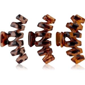 Brushworks Tortoiseshell Claw Clips hajcsattok 3 db kép