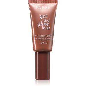 Paese Get The Glow Look Illuminating Foundation könnyű alapozó világosító hatással SPF 20 árnyalat 1N Light Beige 30 ml kép