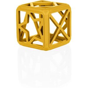 Zopa Silicone Teether Square rágóka 0 m+ Mustard Yellow 1 db kép