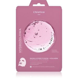 L’biotica PGA Hydro Fusion + Collagen intenzív hidrogélmaszk kisimító hatással 1 db kép