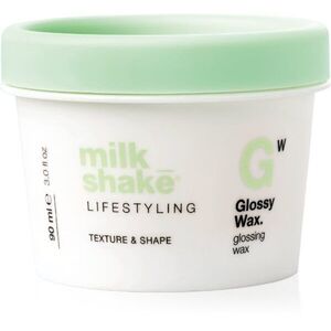 milk_shake® Lifestyling Glossy Wax hafixáló wax a fénylő hajért 90 ml kép