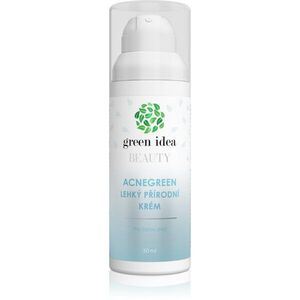 Green Idea Beauty Acnegreen könnyű krém a tiszta és egészséges arcbőrért 50 ml kép