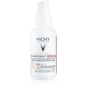 Vichy Capital Soleil Daily SPF50+ védő és tonizáló folyadék arcra SPF 50+ árnyalat Medium 40 ml kép