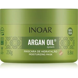 INOAR Argan Oil System hidratáló és simító maszk hajra 250 g kép