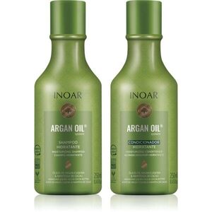 INOAR Argan Oil System szett a hidratálásért és a fényért 2x250 ml kép