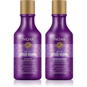 INOAR Absolut Speed Blond szett szőke hajra 2x250 ml kép