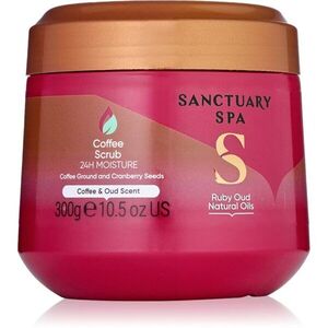 Sanctuary Spa Ruby Oud kávé test peeling 300 ml kép