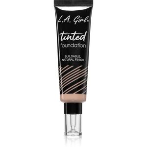 L.A. Girl Cosmetics Tinted Foundation hidratáló tonizáló krém árnyalat Bisque 30 ml kép