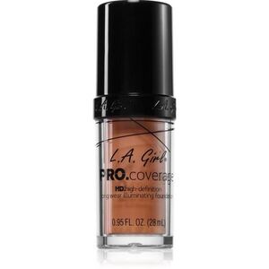 L.A. Girl Cosmetics PRO. Coverage frissítő folyékony make-up árnyalat Sand 28 ml kép