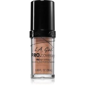 L.A. Girl Cosmetics PRO. Coverage frissítő folyékony make-up árnyalat Porcelain 28 ml kép