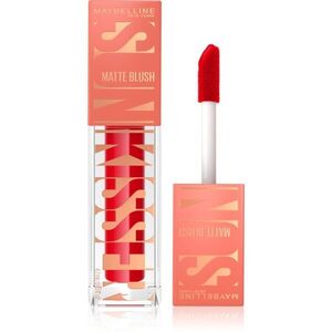 MAYBELLINE NEW YORK Sunkisser Matte folyékony arcpirosító matt hatással árnyalat 36 Spicy Red 4.7 ml kép