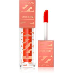 MAYBELLINE NEW YORK Sunkisser Matte folyékony arcpirosító matt hatással árnyalat 35 Spritzy Orange 4.7 ml kép