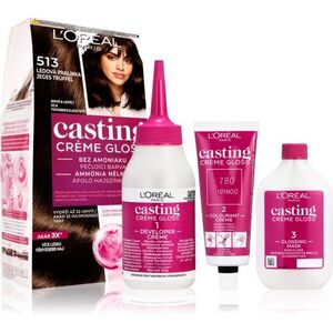 L’Oréal Paris Casting Creme Gloss hajfesték árnyalat 513 Iced Truffle 1 db kép