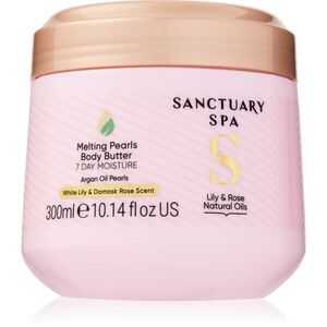 Sanctuary Spa Lily & Rose Natural Oils intenzív hidratáló testvaj 300 ml kép