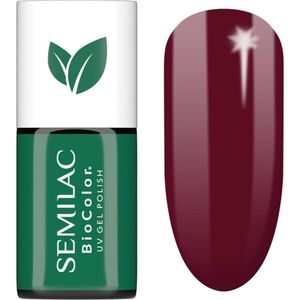 Semilac UV Hybrid BioColor gél körömlakk UV / LED-es lámpákhoz árnyalat 727 Violet Butterfly 7 ml kép