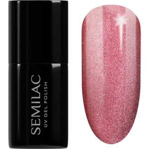 Semilac UV Hybrid Gloss GALA gél körömlakk UV / LED-es lámpákhoz árnyalat 662 Rosé Gloss 7 ml kép