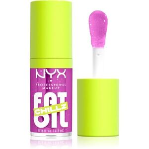 NYX Professional Makeup Fat Oil Chillz ajak olaj hűsítő hatással árnyalat 4.8 ml kép