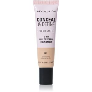 Revolution Conceal & Define mattító alapozó árnyalat F4C 23 ml kép