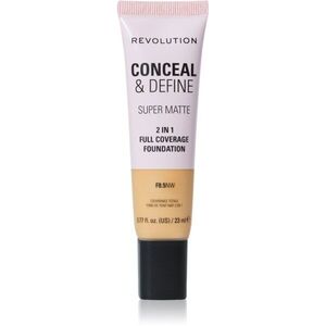 Revolution Conceal & Define mattító alapozó árnyalat F8.5NW 23 ml kép