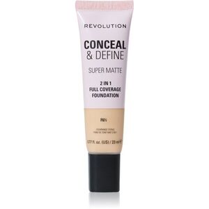 Revolution Conceal & Define mattító alapozó árnyalat F6N 23 ml kép
