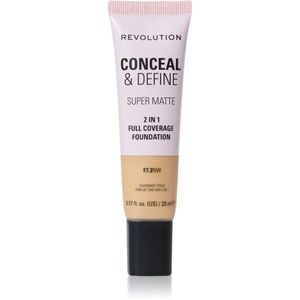 Revolution Conceal & Define mattító alapozó árnyalat F7.2NW 23 ml kép