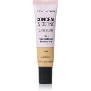 Revolution Conceal & Define mattító alapozó árnyalat F9.2N 23 ml kép