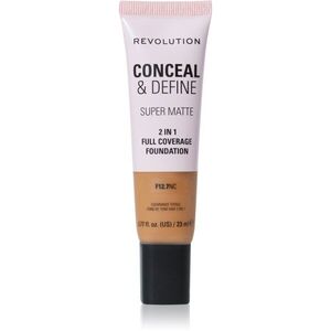 Revolution Conceal & Define mattító alapozó árnyalat F12.7NC 23 ml kép