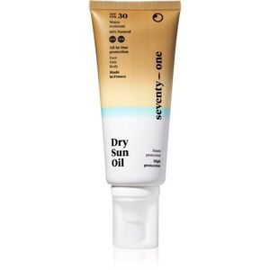 SeventyOne Dry Sun Oil SPF30 védő és száraz napozó olaj arcra, testre és hajra SPF 30 100 ml kép