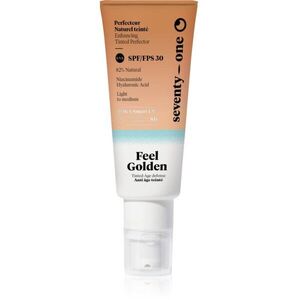 SeventyOne Feel Golden SPF30 tonizáló napozó folyadék az arcra SPF 30 40 ml kép