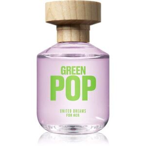 Benetton United Dreams Green Pop For Her Eau de Toilette hölgyeknek 80 ml kép