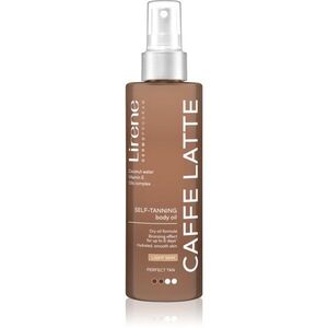 Lirene Perfect Tan önbarnító olaj testre Caffe Latte 200 ml kép