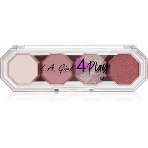 L.A. Girl Cosmetics 4 Play szemhéjfesték paletta árnyalat Feel Good 3.2 g kép