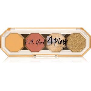 L.A. Girl Cosmetics 4 Play szemhéjfesték paletta árnyalat Juicy 3.2 g kép