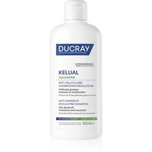 Ducray Kelual Squanorm Regulating Treatment Shampoo Oily Dandruff sampon zsíros korpa ellen 400 ml kép