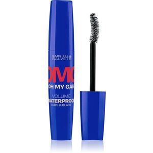 Gabriella Salvete Oh My Gab! OMG Waterproof vízálló göndörítő és nagyobbító szempillaspirál árnyalat 14 ml kép
