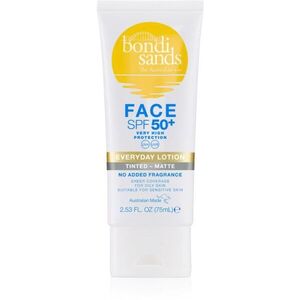 Bondi Sands SPF 50+ Everyday Face Lotion védő tonizáló krém arcra matt hatásért SPF 50+ 75 ml kép