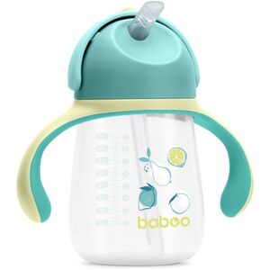 Baboo Cup with Silicone Straw bögre szívószállal Lagoon Fiesta 9m+ 1 db kép