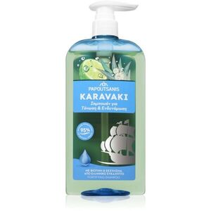 PAPOUTSANIS Karavaki Tonic & Strength sampon hajra 600 ml kép