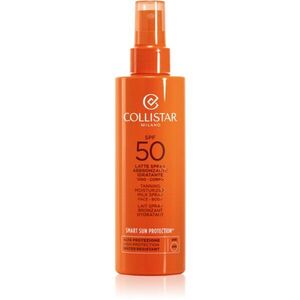 Collistar Special Perfect Tan Tanning Moisturizing Milk Spray Naptej spray formában a napbarnított bőr kiemelésére 200 ml kép