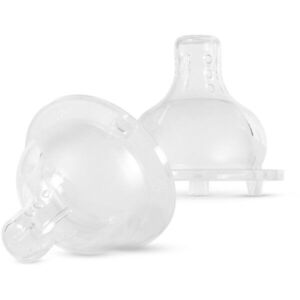 Baboo Liquid Silicone Teat Fast Flow etetőcumi 6m+ 2 db kép